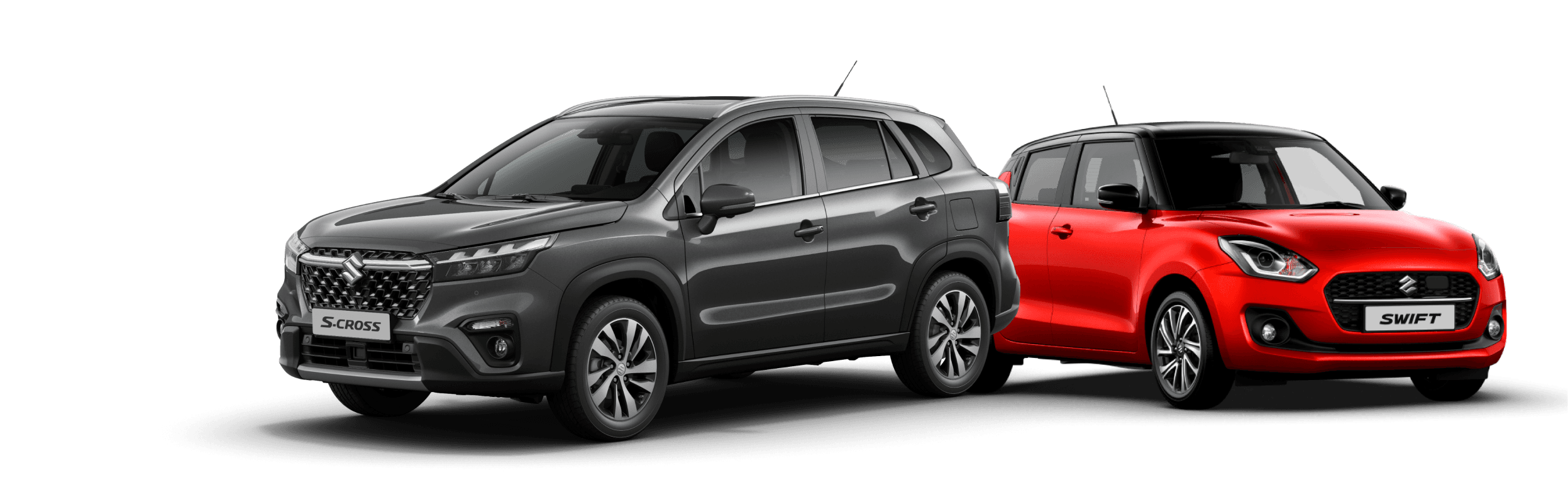 Suzuki Swift et Suzuki S-Cross